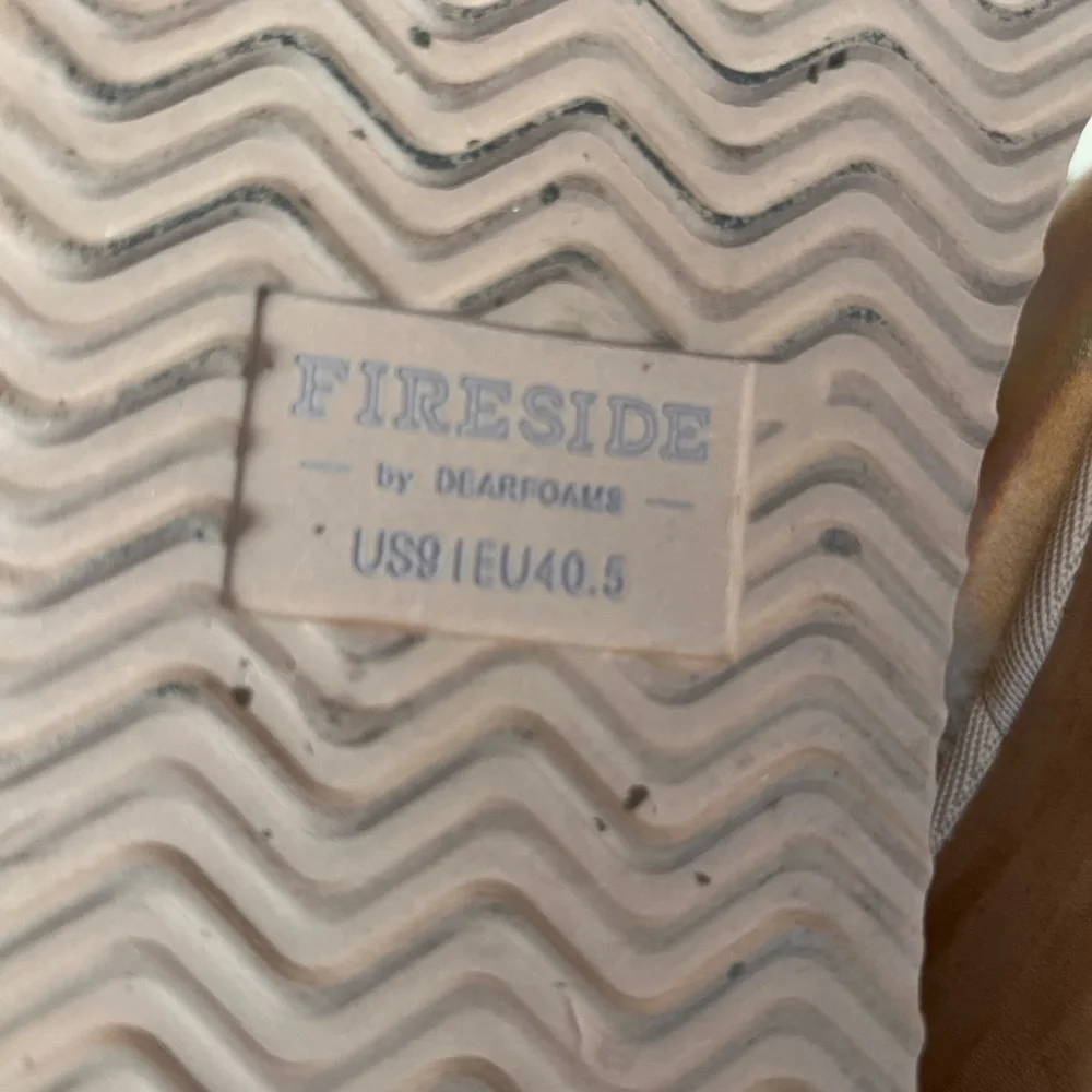 Fireside Ballina Genuine Sterling Platform Pearl Embellished Slippers - Picture 11 of 11